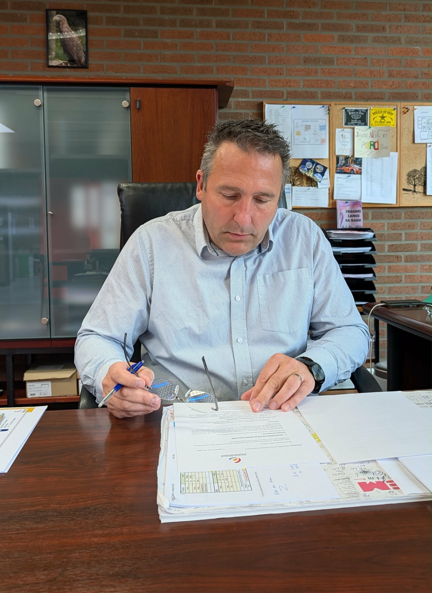M. F. Detaille, Préfet des études de l'Athénée Royal de Fragnée, établissement scolaire secondaire à Liège